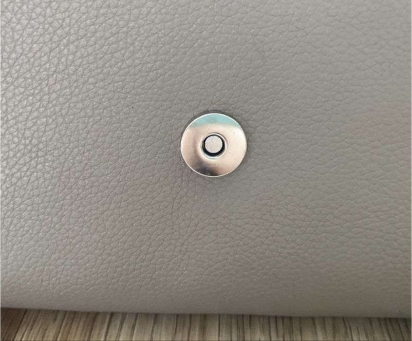 Сумочка з натуральної шкіри, нова, колір моко