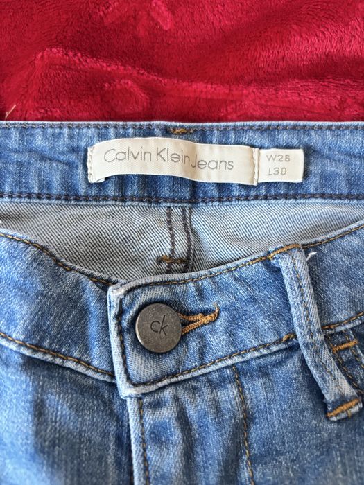 Spodnie jeansy calvin klein