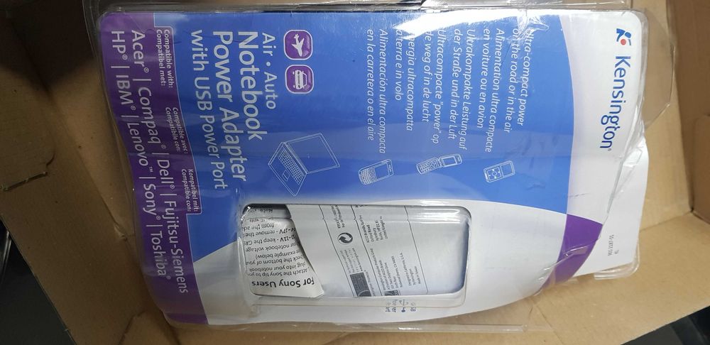 Carregador de portátil para utilizar em automóvel