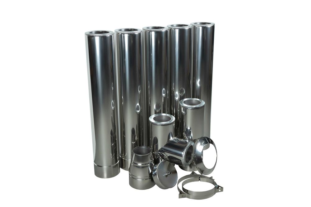 Димоходи з нержавіючої сталі. Купити димохід зі знижкою від 10%