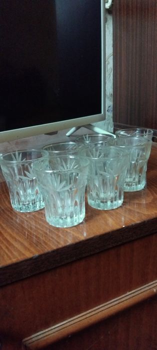 Ваза кришталь хрусталь рюмки стакани  радянських часів
