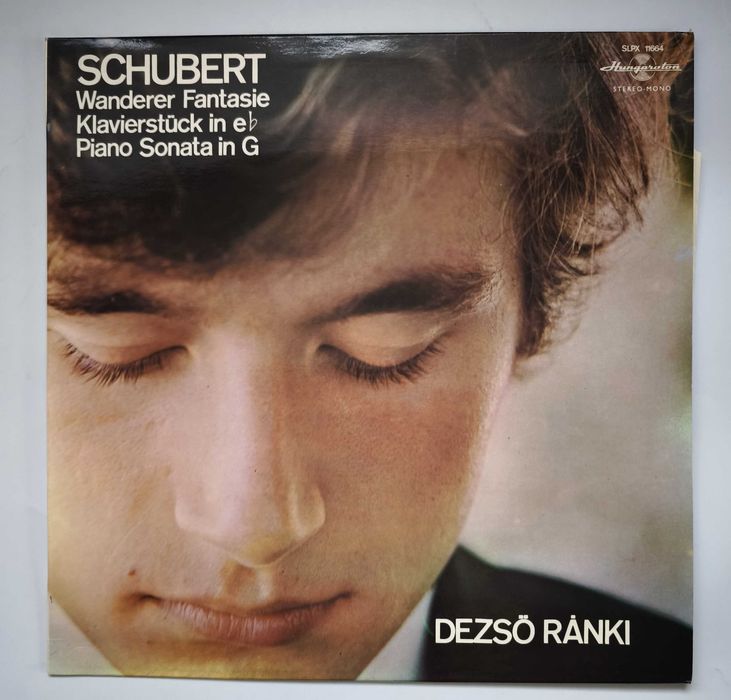 F. Schubert Piano sonata in G Ranki Winyl LP płyta Longplay bdb V041