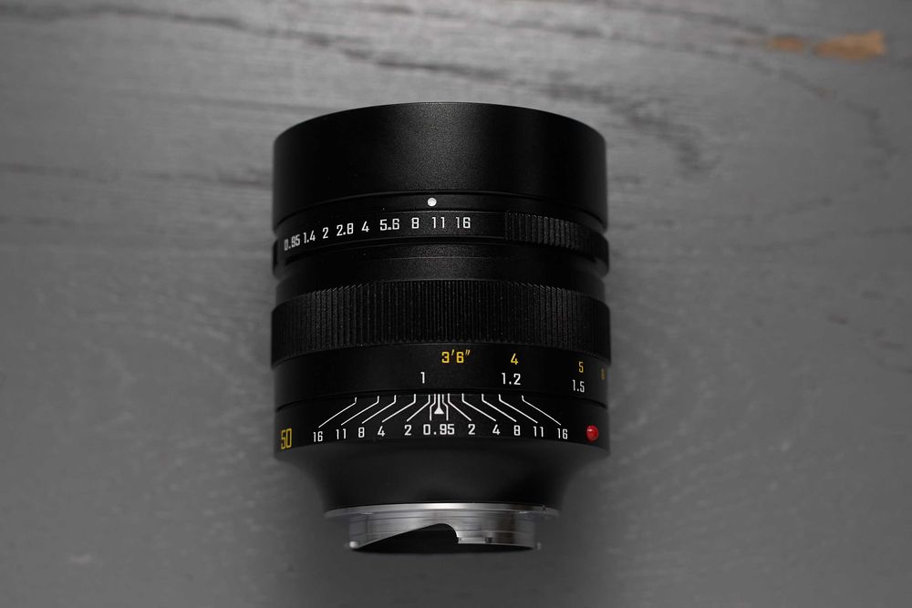 Zhongyi Speedmaster 50mm 0.95 - leica M