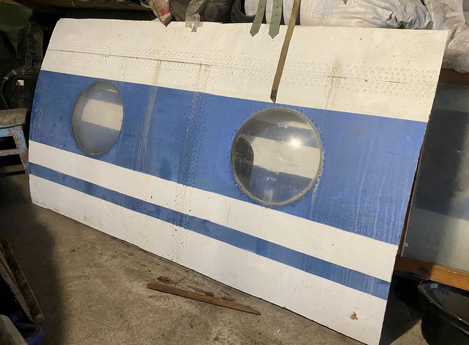 Обшивка самолета Ан-12 для интерьера