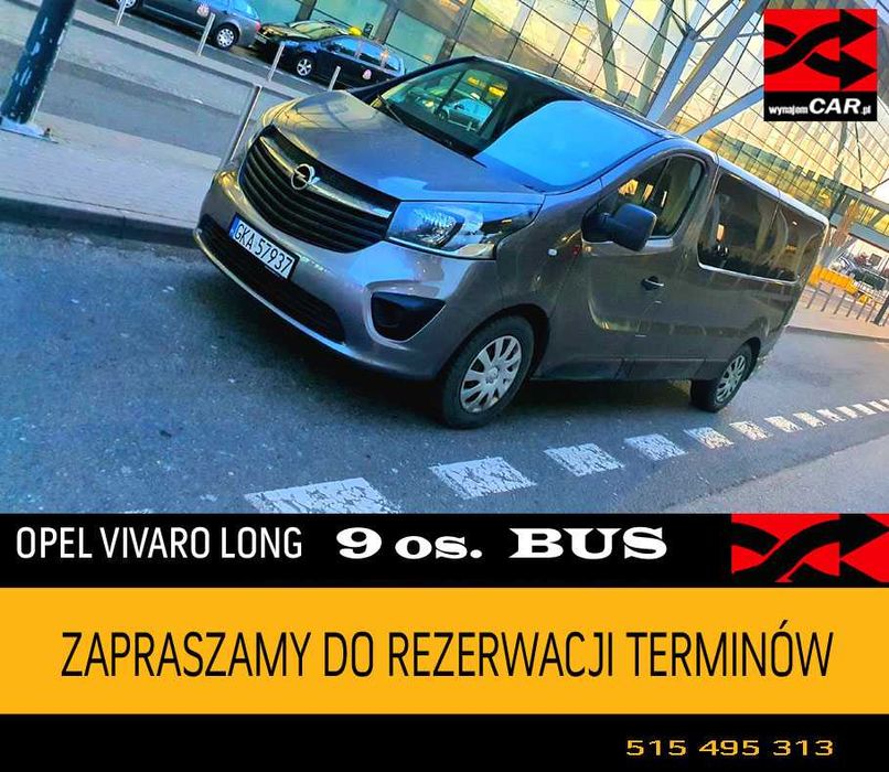 - Wynajem/ wypożyczalnia busów. Auta 9 osobowe  Air lotnisko