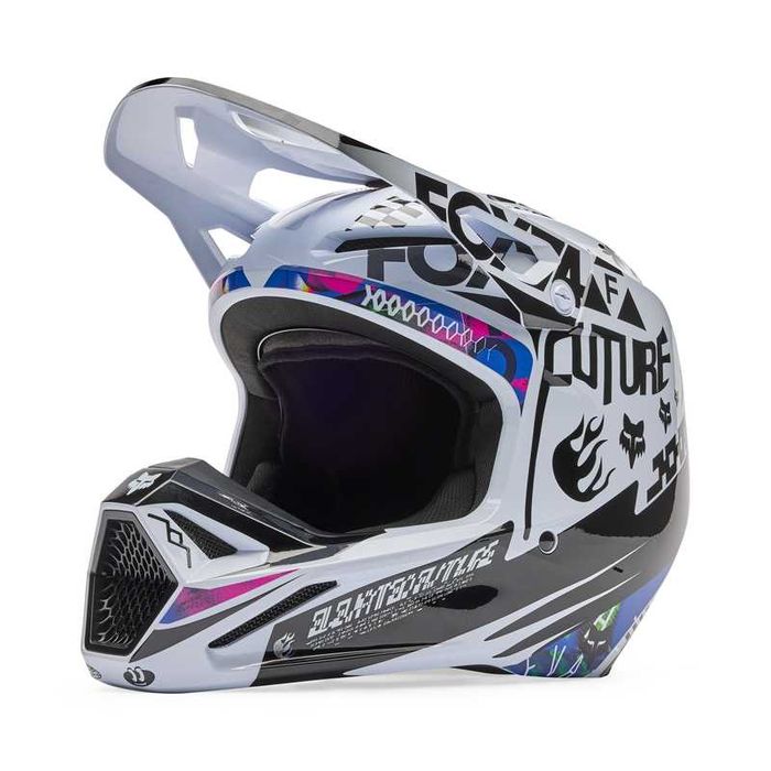 Kask FOX V1 Image Cosmo S M L XL MX Cross ATV