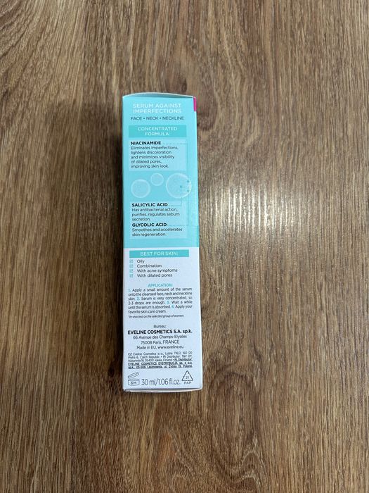 Eveline Skoncentrowana Formuła Serum Tuszujące Niedoskonałości 30 ml