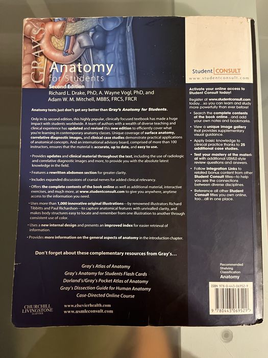 Gray’s Anatomy for students