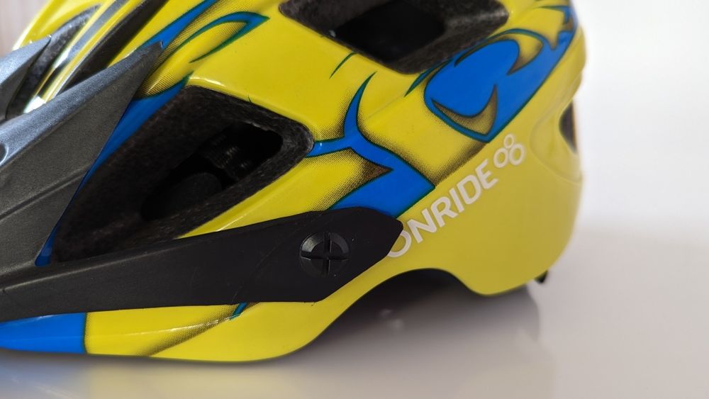 Шолом дитячий велосипедний ONRIDE Rider жовтий, розмір S (48-52 см)
