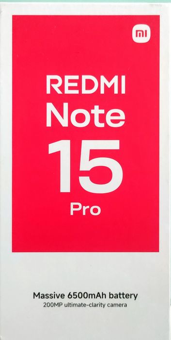 Xiaomi note 15 pro NOVO em caixa 8/256Gb