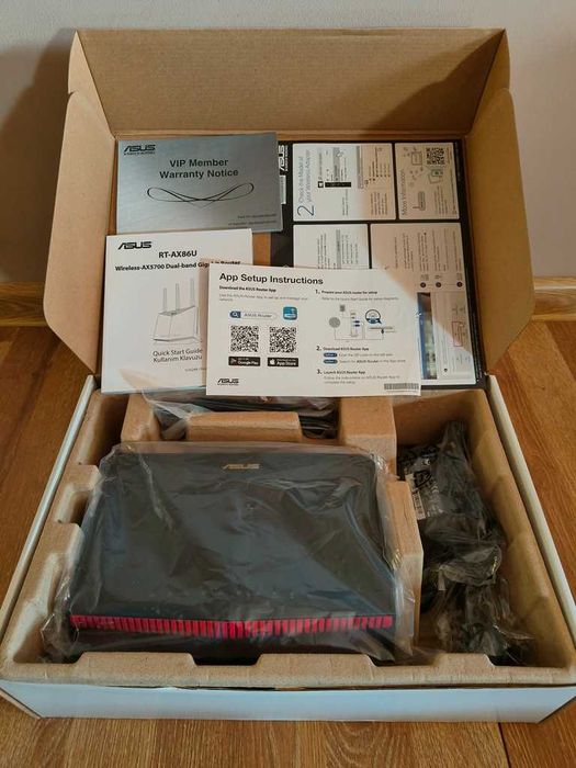 Router Asus RT-AX86U WiFi-6 2.5Gbps USB3.2x2