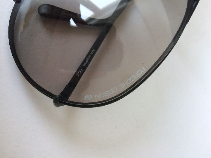 Porsche Design Carrera okulary przeciwsłoneczne czarne pilotki aviator