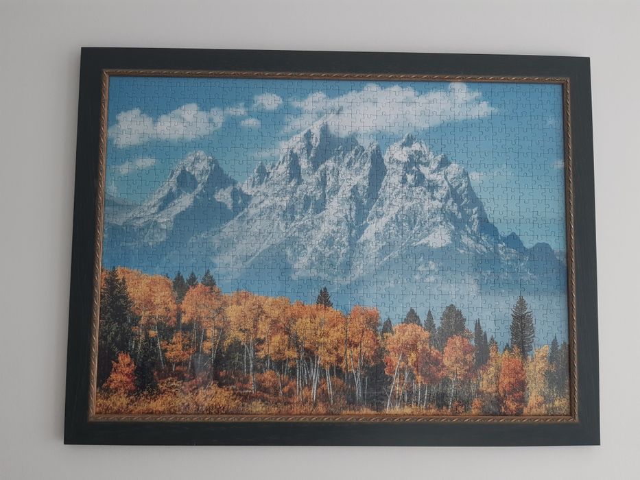 Quadro com puzzle