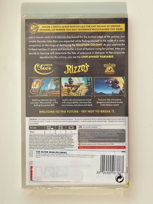 The Outer Worlds - Switch