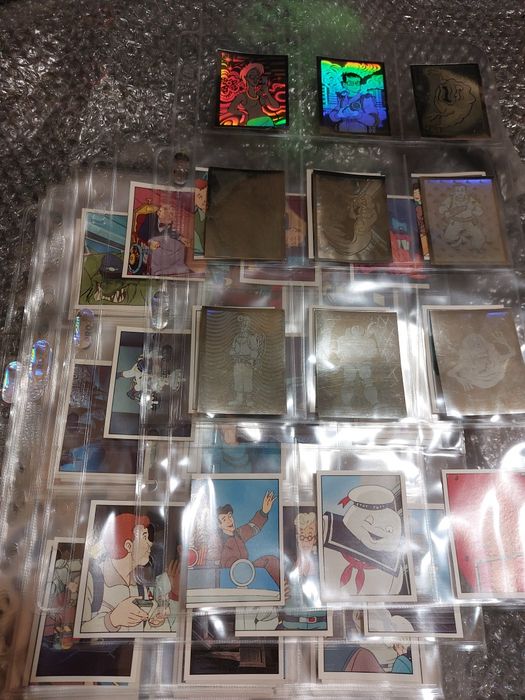Ghostbusters 119 cromos novos 1988 panini edição PT