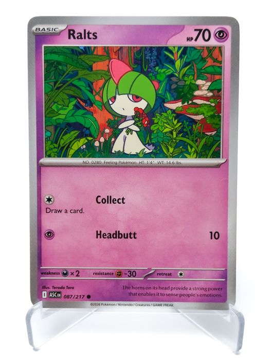 Ralts 087/217 karta pokemon Ascended Heroes