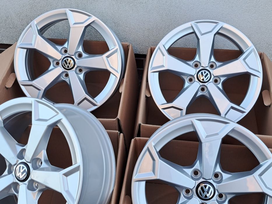 ALUFELGI VW 17 5x112 Turan Passat Golf Jetta T-Roc Scirocco EOS #6
