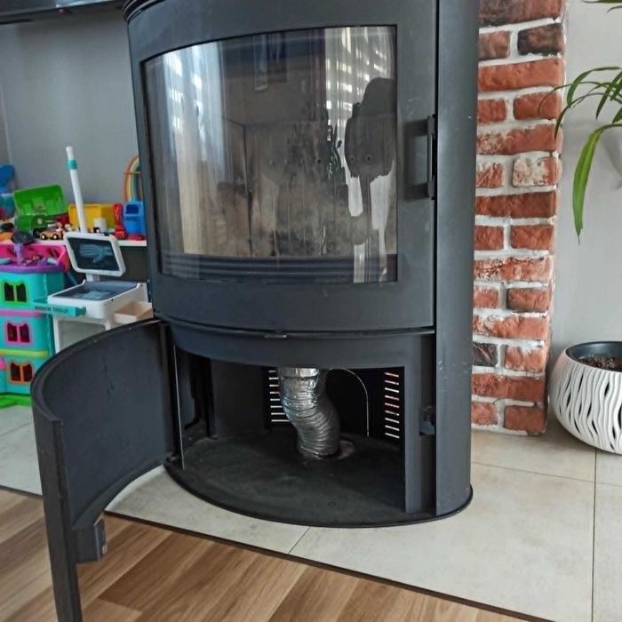 Kominek koza Kratki AB Stal 2 10 kW