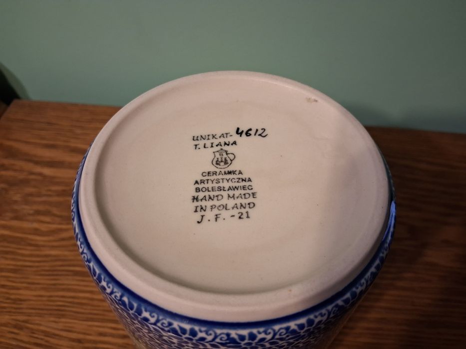 Pojemnik kuchenny 20cm UNIKAT GAT1 Ceramika Art Boleslawiec