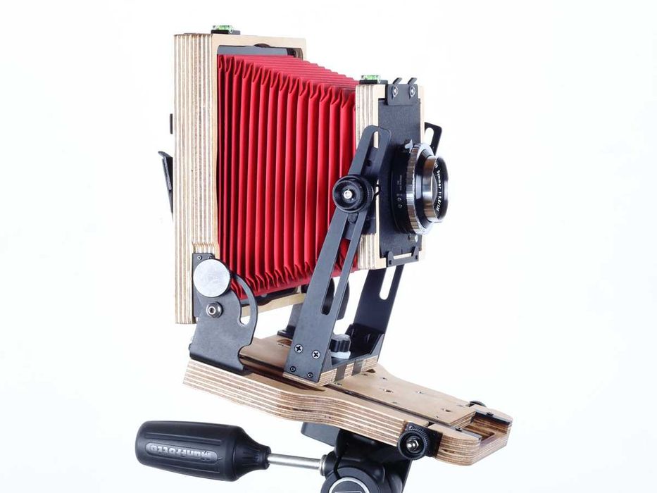 Intrepid 4x5 cala _ cały zestaw do Fotografii Wielkoformatowej