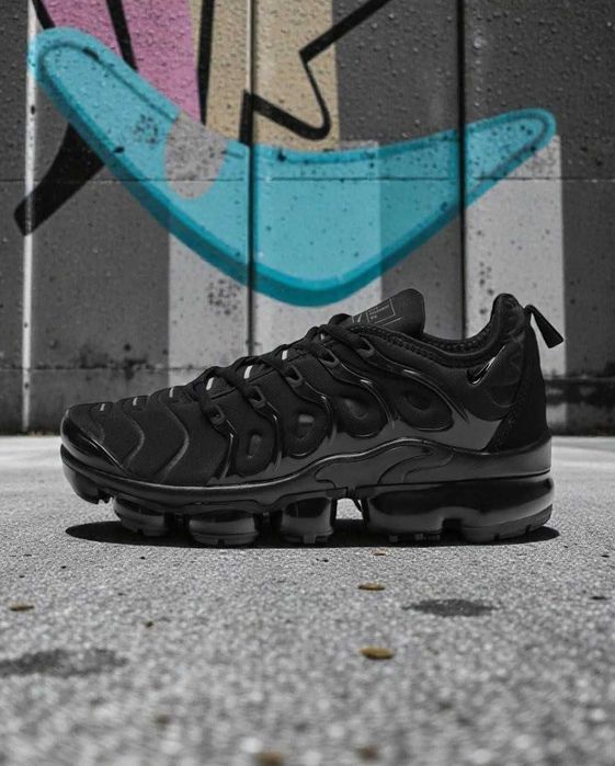 БЕЗ ПЕРЕДОПЛАТИ‼️ Nike Air VaporMax Plus Triple Black Найк Аир Вапорма