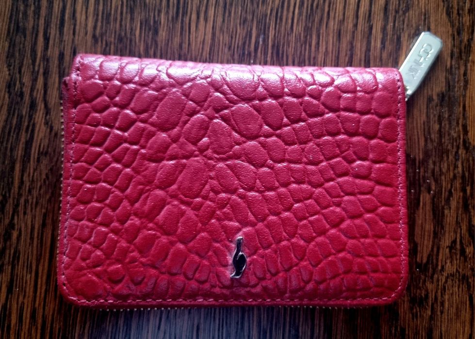 Portfel Ochnik skórzany średni