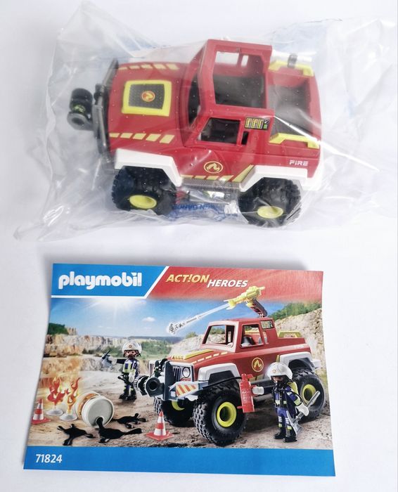 Playmobil 71824 Wóz strażacki.