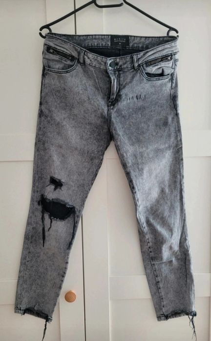 Jeansy skinny rurki damskie rozm. 38
