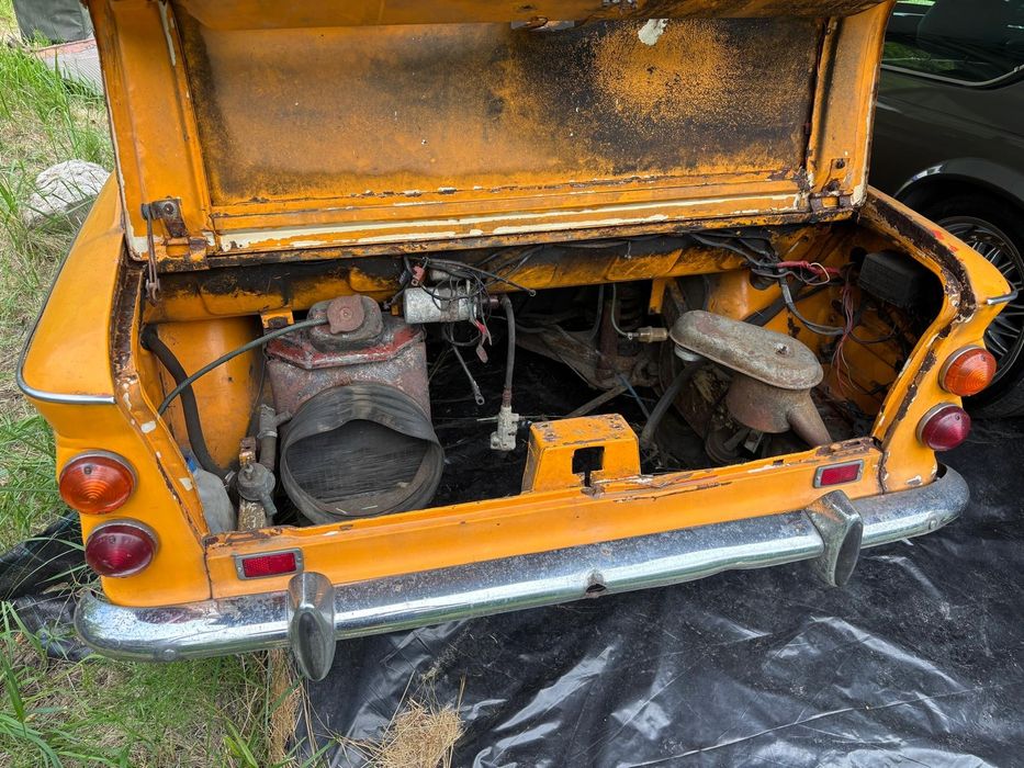 Hillman Imp, 1967r zarejestrowany zabytkowy retro silnik z tyłu