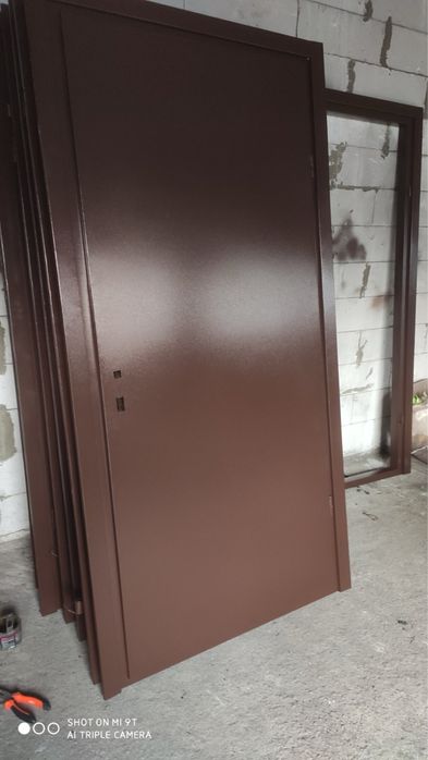 Металеві технічні двері від виробника в підїзд на склад в котельню