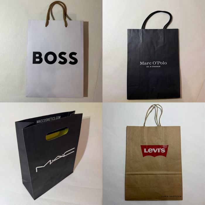 Подарункові пакети Boss Chanel Creed Levis