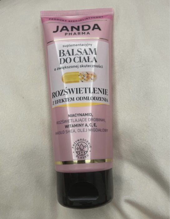 Balsam do ciała rozświetlający Janda