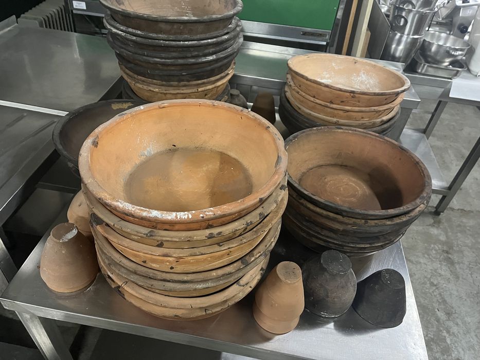 Formas de barro para Pão de Ló 33 cascos