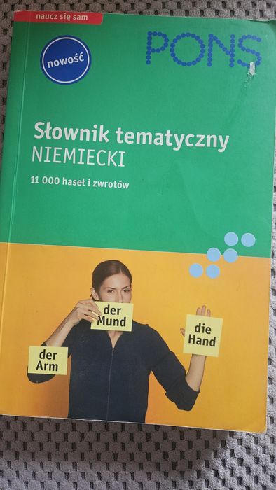 Słownik tematyczny niemiecki PONS