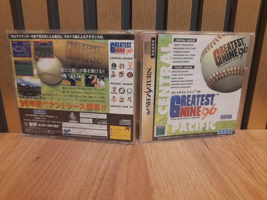 Greatest nine 96 sega saturn ntsc-j kolekcjonerski stan import z Jp