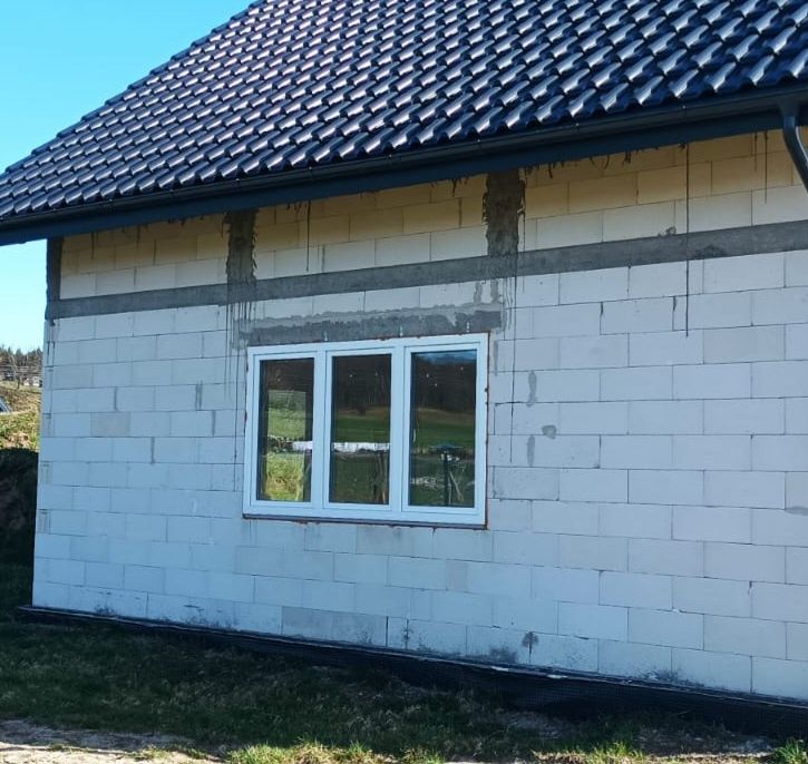 Okno drzwi tarasowe trzyszybowe wys 230 x dł 270