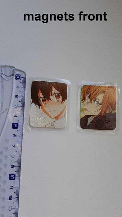 Marcador de livros e ímanes laminados anime Sasaki to Miyano BL yaoi