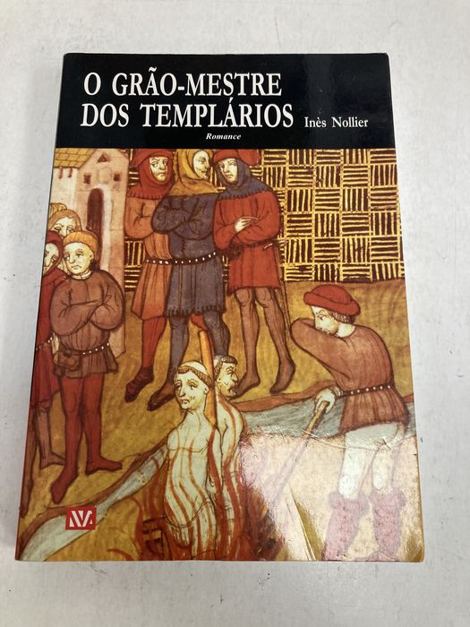 Livro O Grão-Mestre dos Templários, de Inès Nollier