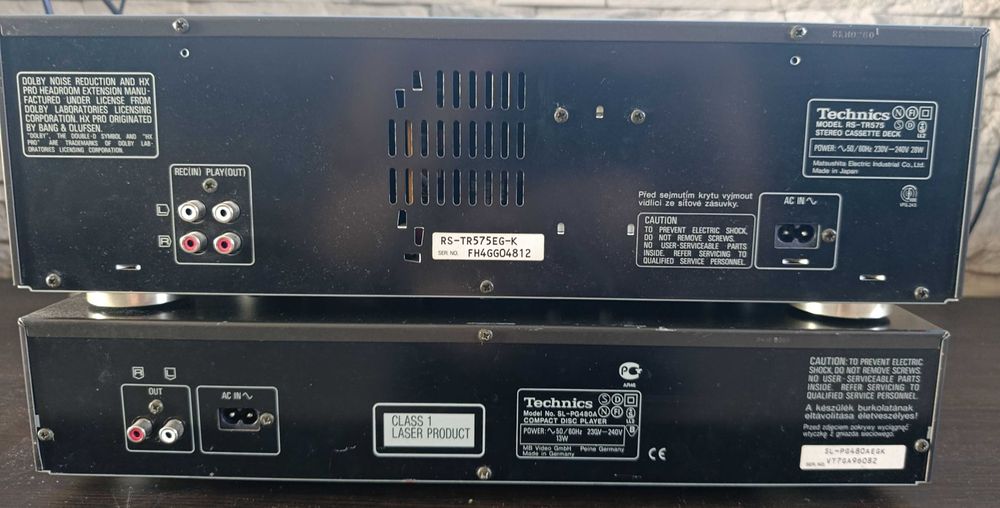 Technics CD SL-PG480A + Magnetofon RS-TR 575