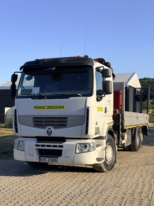 Renault Premium dxi 450 hds pomoc drogowa pojazd specialny laweta