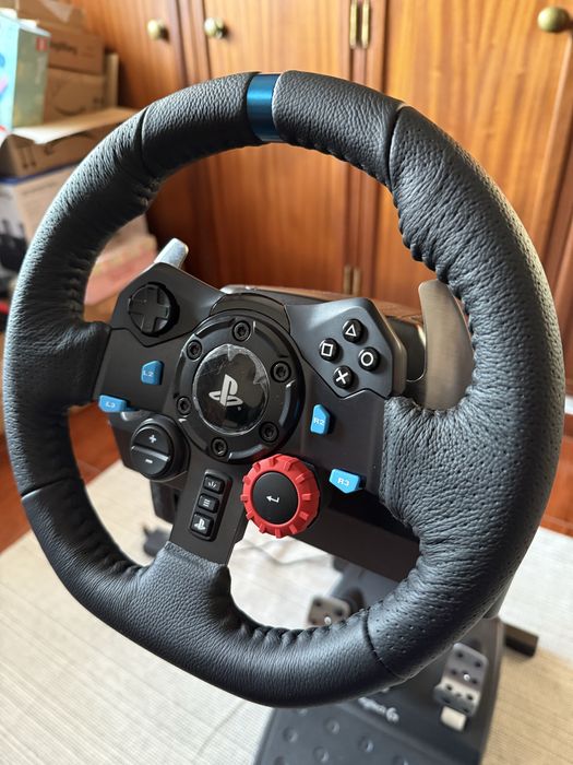 Volante Logitech G29 Driving Force (C/GARANTIA) c/ pedais e suporte