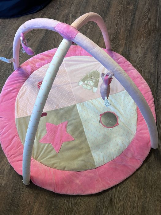 Mata edukacyjna różowa