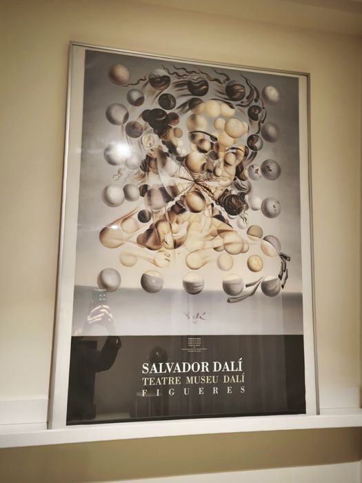 Poster Museu Salvador Dali + moldura