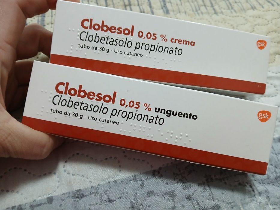 Clobesol 0,05 crema,unguento.оригінал.Італія