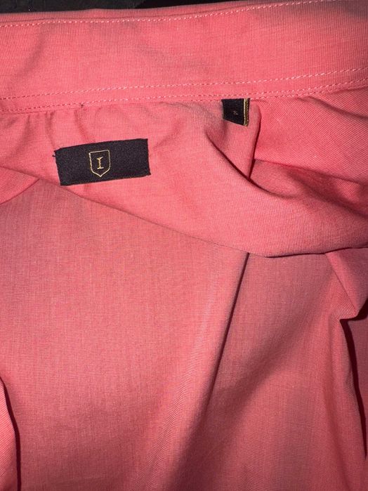 Camisa Suits Rosa Slim Fit (S)