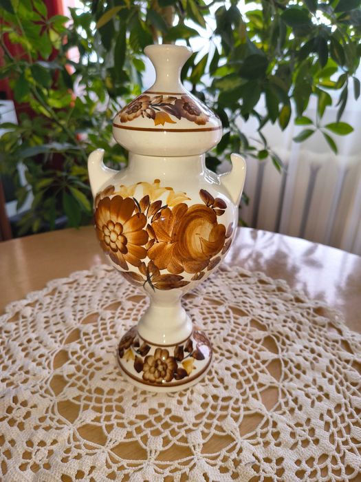 Włocławek Koło ceramika fajans - zestaw 28 elementów