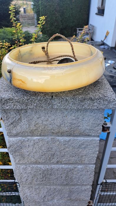 Lampa przedwojenna lata 30 wiszaca