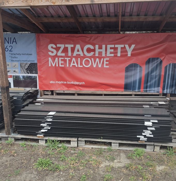 Sztachety z metalu- garaż,  śmietnik, balustrady,  ogrodzenia, bramy, furtki