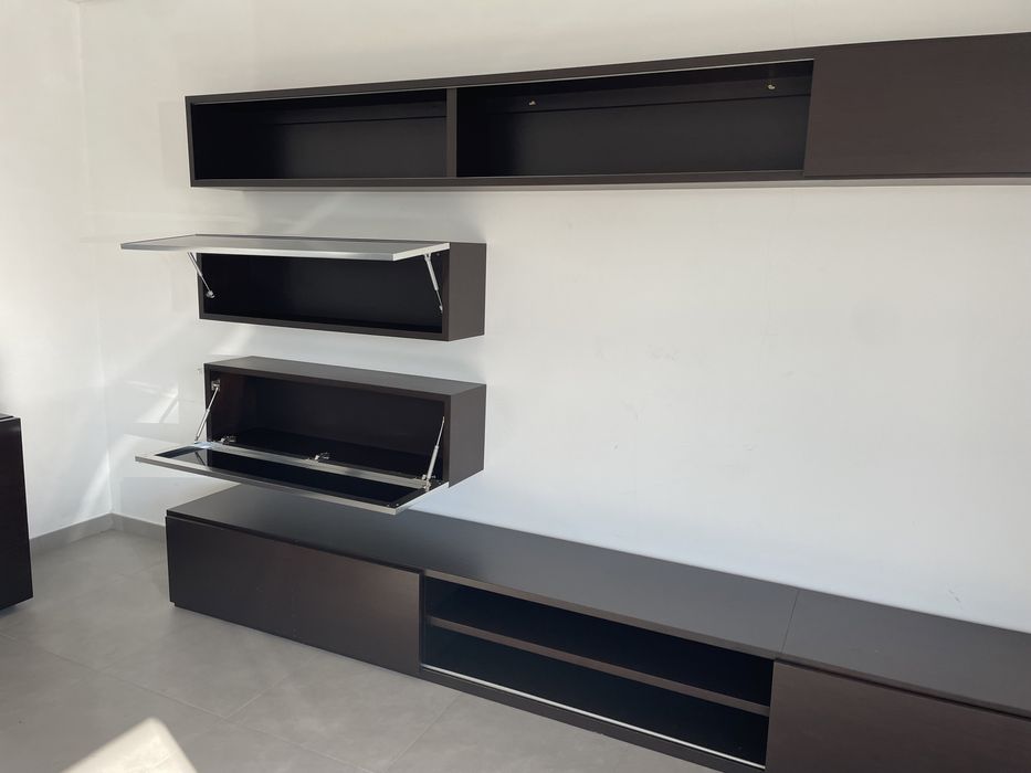 Conjunto sala em wengue