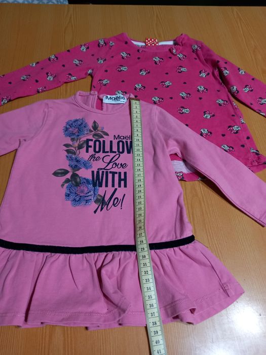 Лонгсліви на дівочку 12-18 місяців